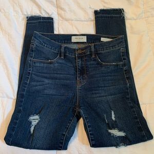PacSun Skinny Destroyed Ankle Jegging Size 27